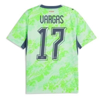 Camiseta Suiza Ruben Vargas #17 Segunda Equipación Replica Mundial 2026 mangas cortas